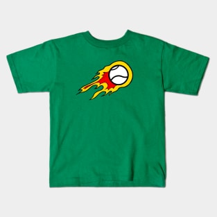 The Flaming Sliotar Kids T-Shirt